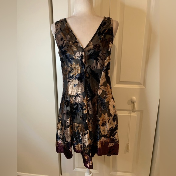 Intimately Free People Black V Front & Back Dress 👗 - Picture 1 of 4
